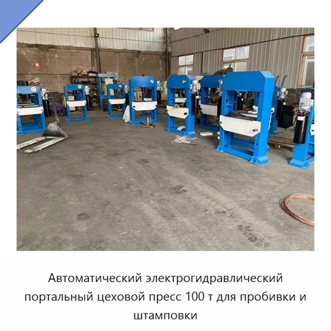 Автоматический электрогидравлический портальный цеховой пресс 100 т для пробивки и штамповки