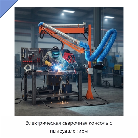 Электрическая сварочная консоль с пылеудалением
