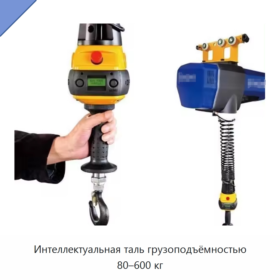 Интеллектуальная таль грузоподъёмностью 80–600 кг — Электротали