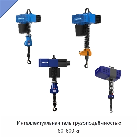 Интеллектуальная таль грузоподъёмностью 80–600 кг