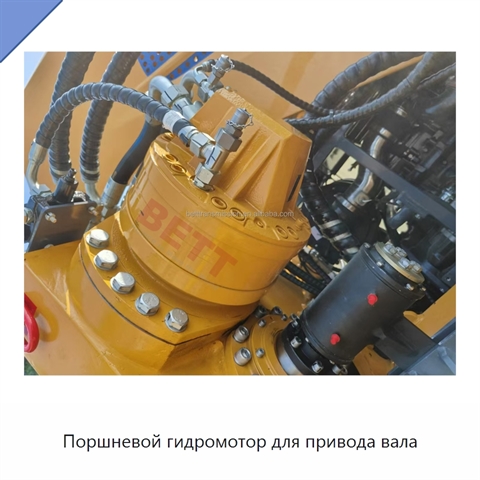 Поршневой гидромотор для привода вала