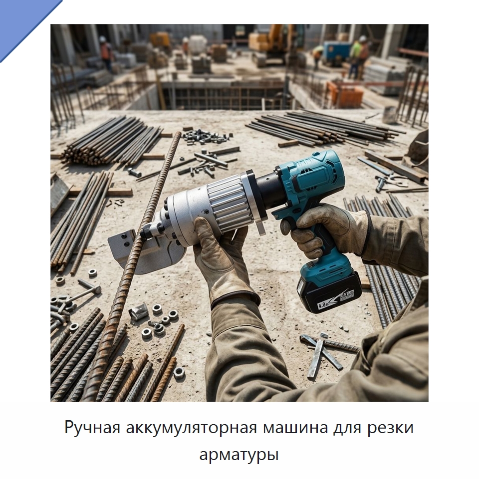 Ручная аккумуляторная машина для резки арматуры — Специальный инструмент