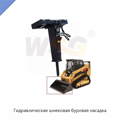 Гидравлическая шнековая буровая насадка