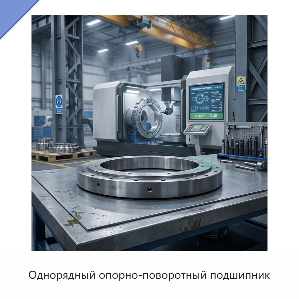 Однорядный опорно-поворотный подшипник — Опорно-поворотные подшипники