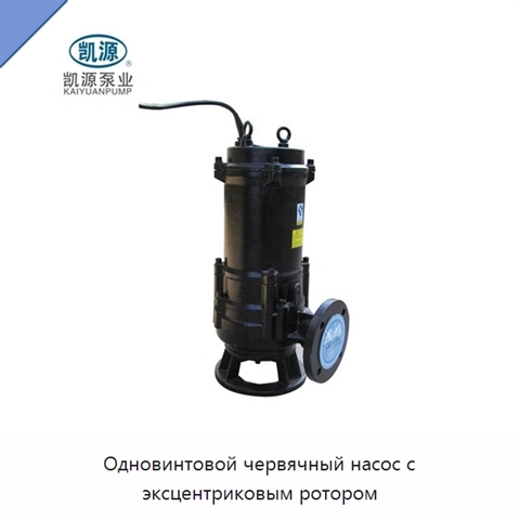 Одновинтовой червячный насос с эксцентриковым ротором