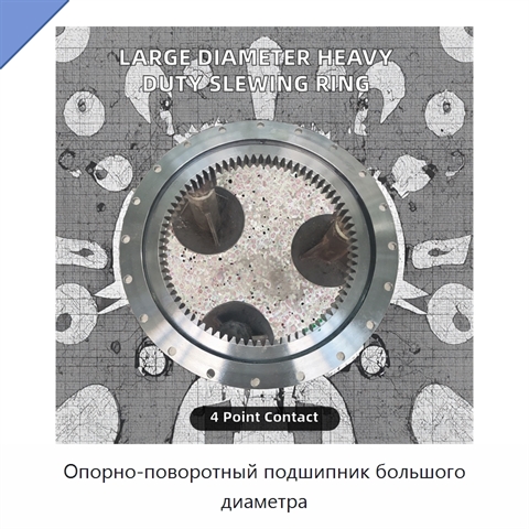 Опорно-поворотный подшипник большого диаметра