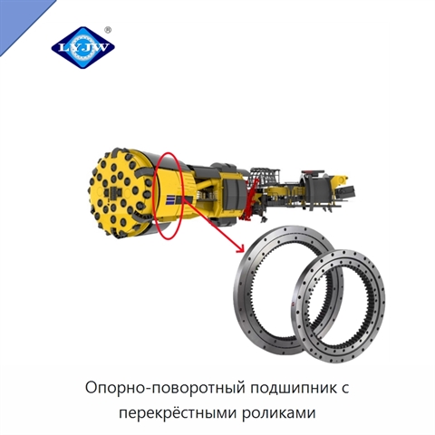 Опорно-поворотный подшипник с перекрёстными роликами