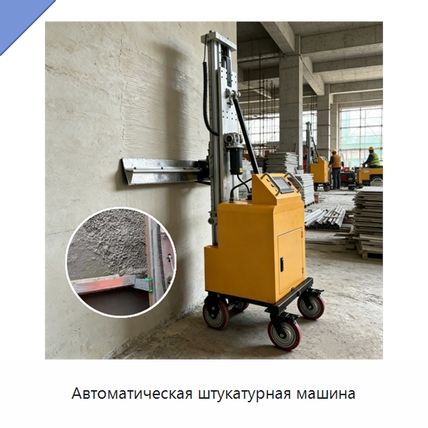 Автоматическая штукатурная машина — Строительная техника