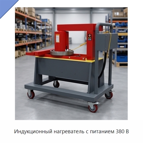 Индукционный нагреватель с питанием 380 В