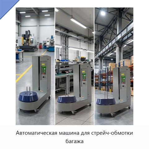 Автоматическая машина для стрейч-обмотки багажа