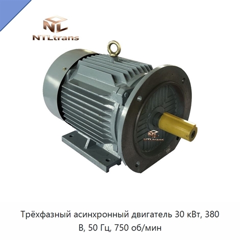 Трёхфазный асинхронный двигатель 30 кВт, 380 В, 50 Гц, 750 об/мин