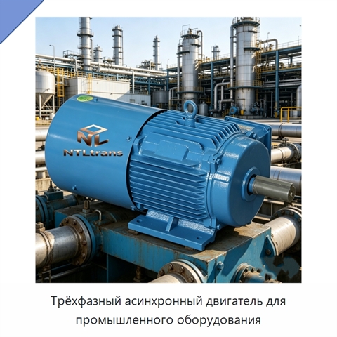 Трёхфазный асинхронный двигатель для промышленного оборудования