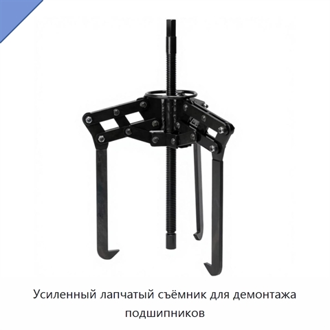 Усиленный лапчатый съёмник для демонтажа подшипников