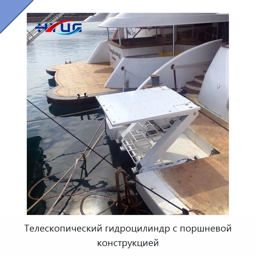 Телескопический гидроцилиндр с поршневой конструкцией — Цилиндры