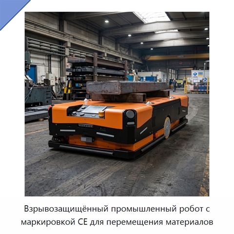 Взрывозащищённый промышленный робот с маркировкой CE для перемещения материалов