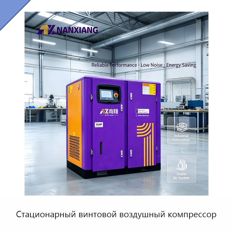 Стационарный винтовой воздушный компрессор — Промышленные компрессоры