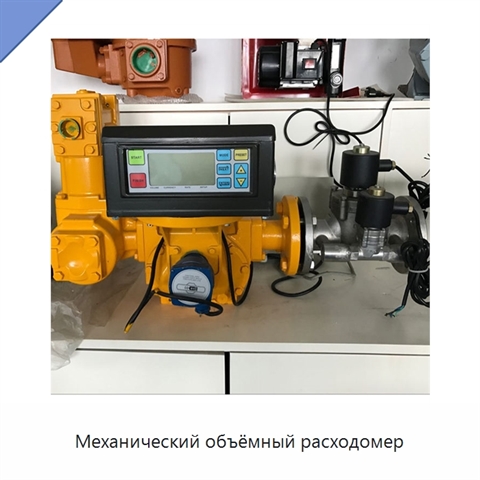 Механический объёмный расходомер