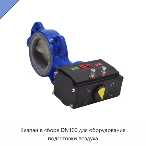 Клапан в сборе DN100 для оборудования подготовки воздуха