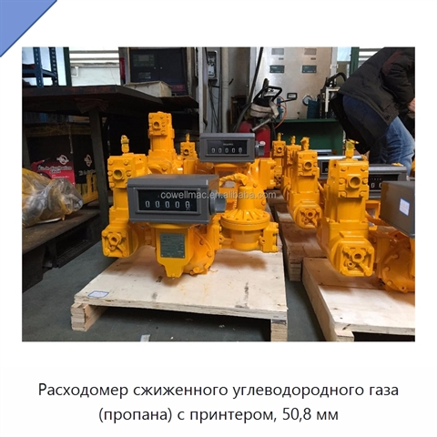 Расходомер сжиженного углеводородного газа (пропана) с принтером, 50,8 мм