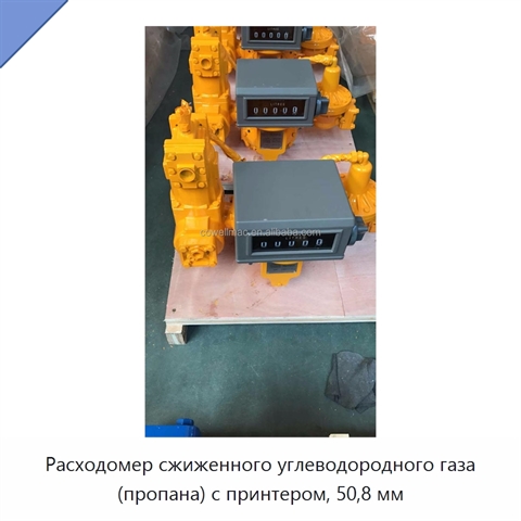 Расходомер сжиженного углеводородного газа (пропана) с принтером, 50,8 мм