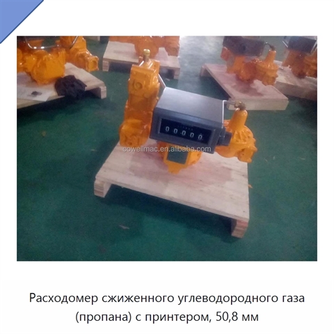 Расходомер сжиженного углеводородного газа (пропана) с принтером, 50,8 мм
