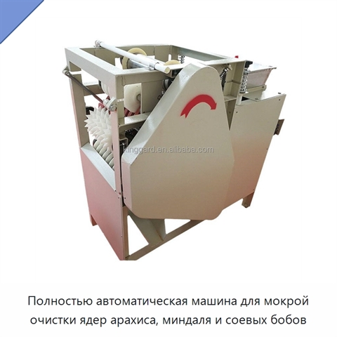 Полностью автоматическая машина для мокрой очистки ядер арахиса, миндаля и соевых бобов