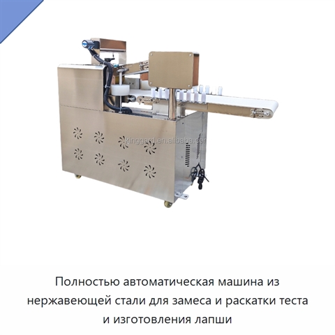 Полностью автоматическая машина из нержавеющей стали для замеса и раскатки теста и изготовления лапши