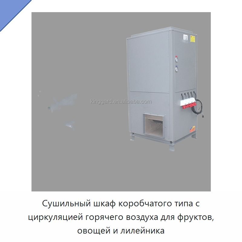 Сушильный шкаф коробчатого типа с циркуляцией горячего воздуха для фруктов, овощей и лилейника
