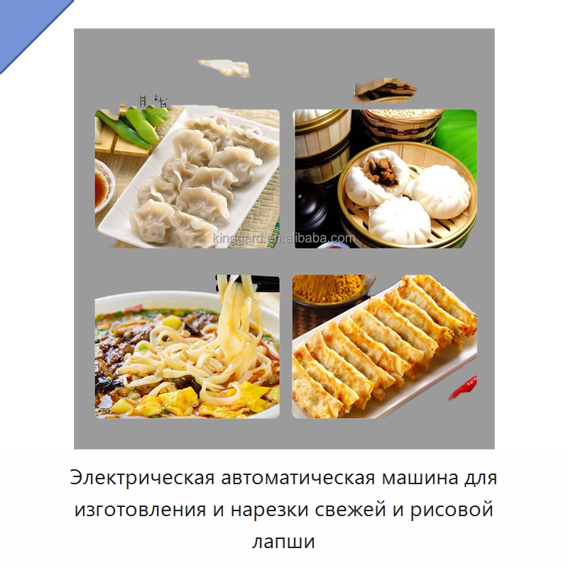 Электрическая автоматическая машина для изготовления и нарезки свежей и рисовой лапши